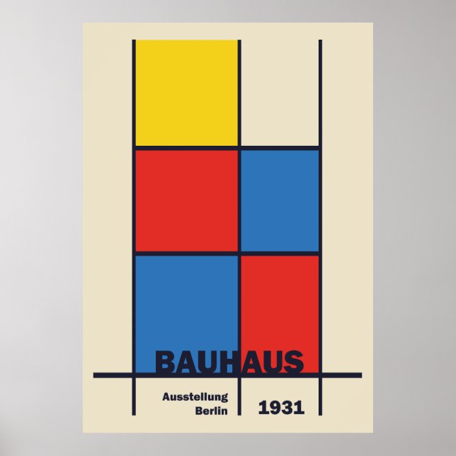 Bauhaus Poster (Front)