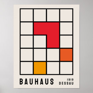 Bauhaus Poster, Bauhaus Exhibition Print B16