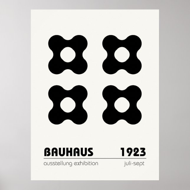 Bauhaus Poster Wall Art (Front)