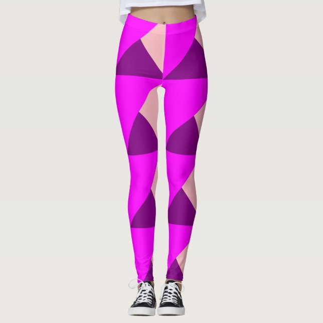 Bauhaus Quilt  Leggings (Front)