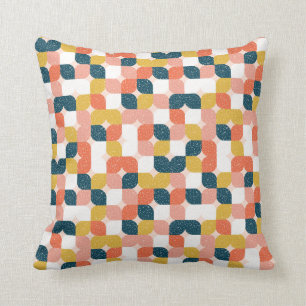 Bauhaus Retro Geometric Pattern Cushion