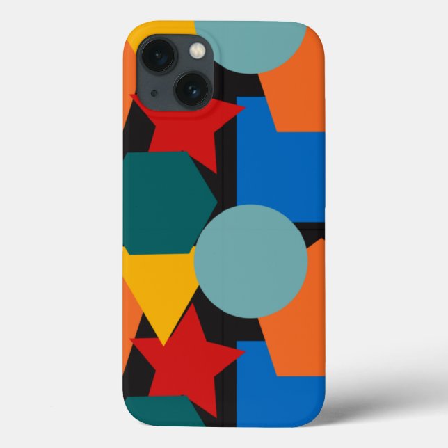 Bauhaus Shapes  Case-Mate iPhone Case (Back)