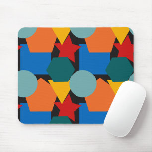 Bauhaus Shapes  Mouse Pad