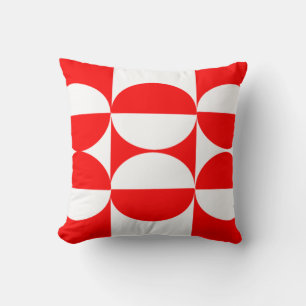Bauhaus Squares and Circles Cushion