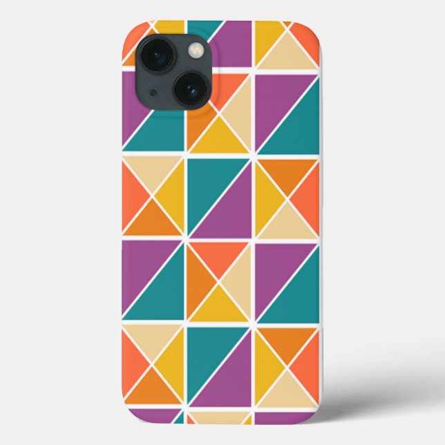 Bauhaus Squares Case-Mate iPhone Case (Back)