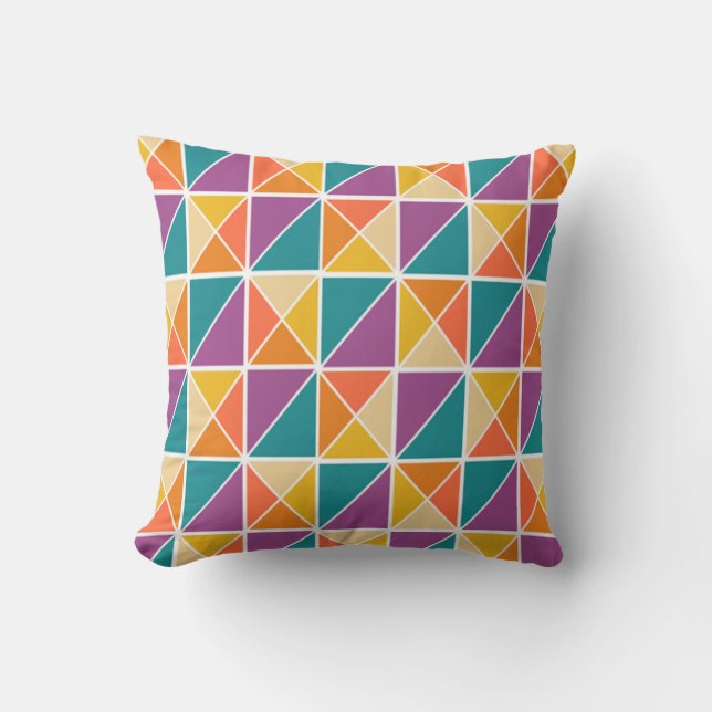 Bauhaus Squares Cushion (Front)