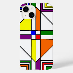 Bauhaus Stained Glass Case-Mate iPhone 14 Case