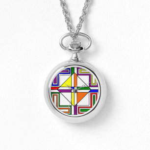 Bauhaus Stained Glass Watch