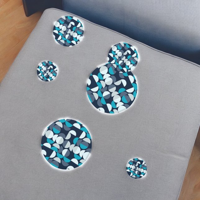 Bauhaus Style Confetti (blue bauhaus party confetti,kids birthday party,baby shower,graduation,nightparty,throw fun confetti)