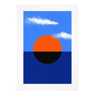 Bauhaus Summer Horizon Photo Print