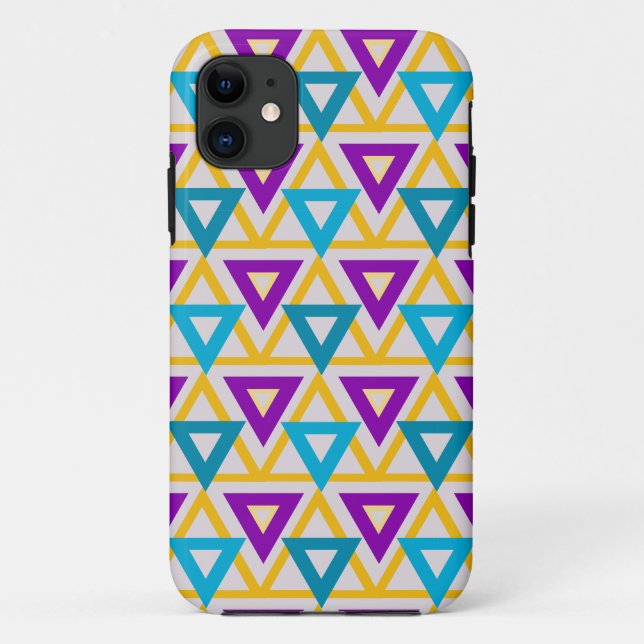 Bauhaus Triangle Mesh  Case-Mate iPhone Case (Back)