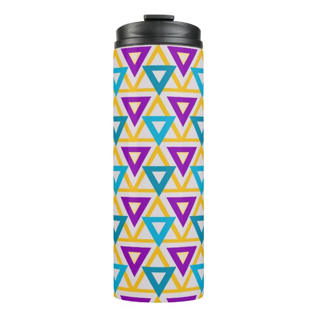 Bauhaus Triangle Mesh  Thermal Tumbler (Front)