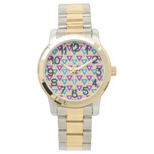 Bauhaus Triangle Mesh Watch