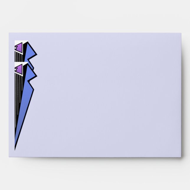 Bauhaus Tuxedo - LBV (Personalised 5x7) Envelope (Front)