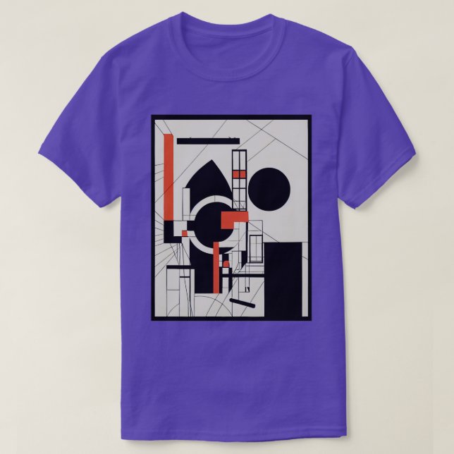 Bauhaus Vibes Only T-Shirt (Design Front)