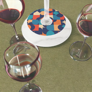 Bauhaus Vintage Wine Glass Tag