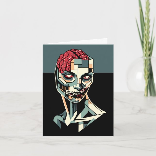Bauhaus Zombie Card (Front)