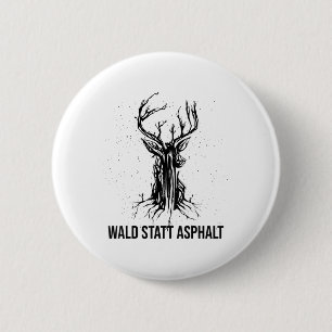 Baum Environmental Protection, Climate Protection, 6 Cm Round Badge