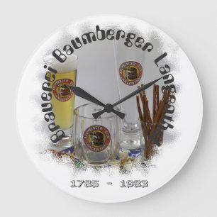 Baumberger Langenthal brewery Large Clock
