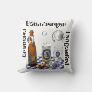 Baumberger Langenthal Kissen brewery Cushion