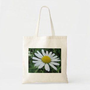 Baumwolltasche weisse Margerite Tote Bag