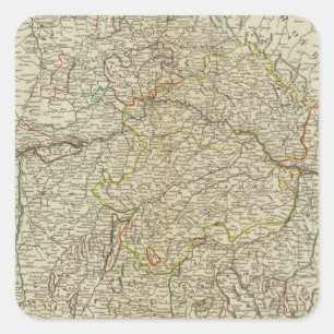 Bavaria 2 square sticker