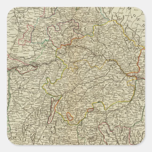 Bavaria 2 square sticker (Front)