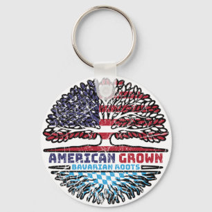 Bavaria Bavarian US American USA United States Key Ring