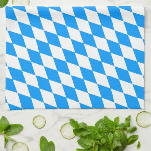 Bavaria blue for kitchen tea towel