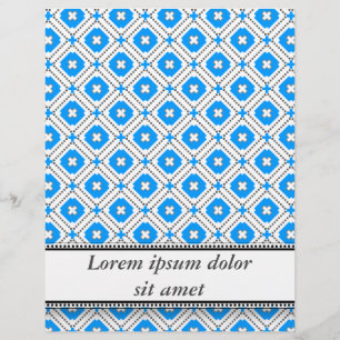 Bavaria Blue Graphical Invitation