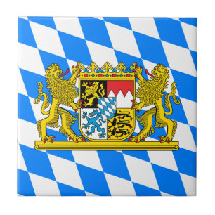 Bavaria Coat of arms Ceramic Tile