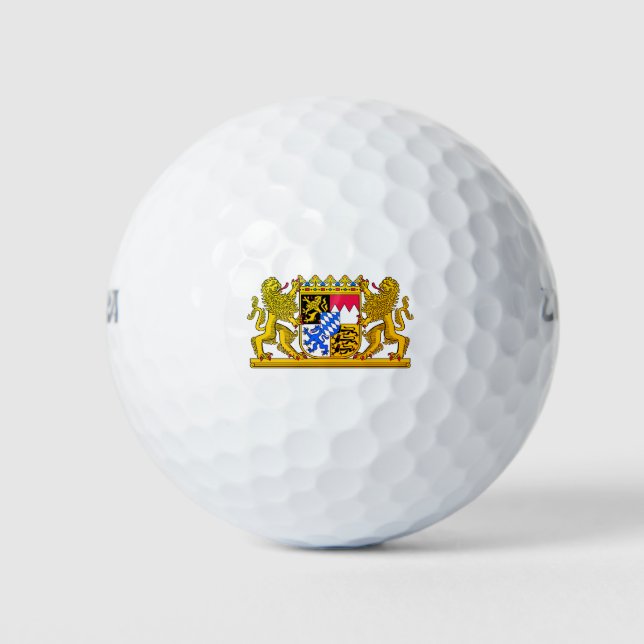 Bavaria coat of arms - GERMANY Golf Balls (Front)