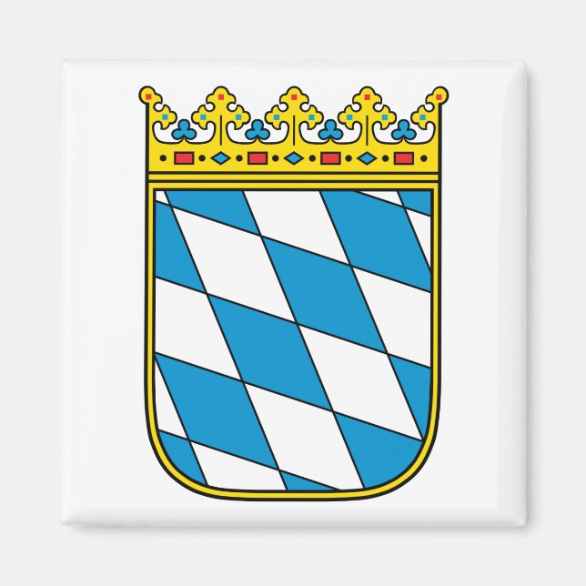 Bavaria Coat of Arms Magnet (Front)