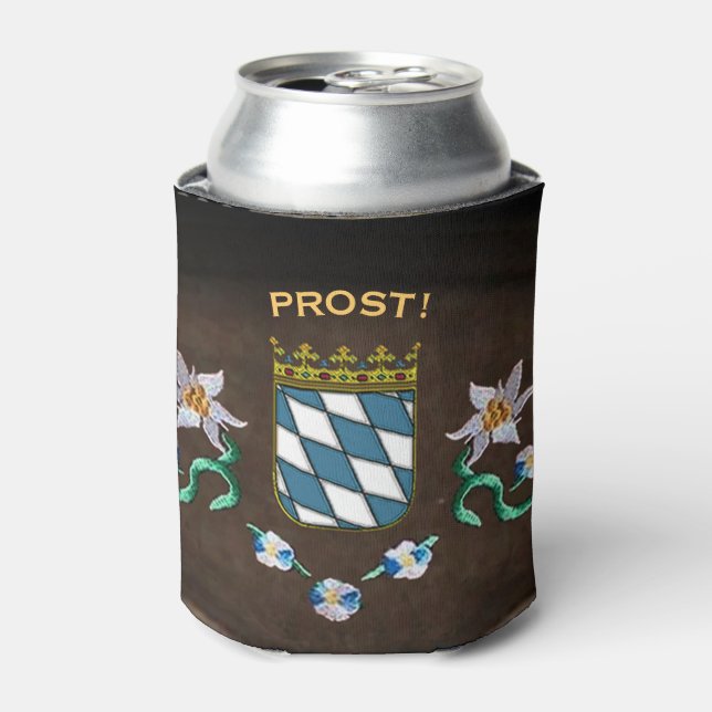 Bavaria Coat of Arms "Prost!" Can Cooler (Can Front)