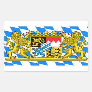 Bavaria Coat of arms Rectangular Sticker