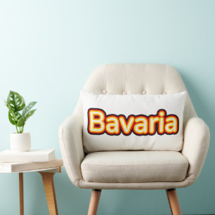 Bavaria Deutschland Germany Lumbar Cushion