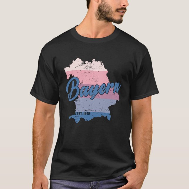 Bavaria Federal State Germany Home T-Shirt (Front)