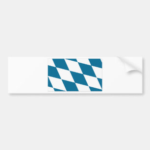 Bavaria Flag Bumper Sticker
