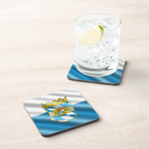 Bavaria flag coaster