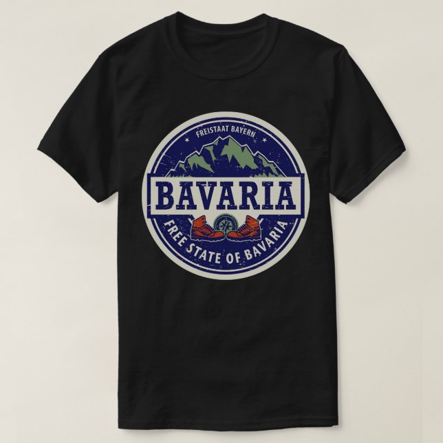 Bavaria Free State of Bavaria T-Shirt (Design Front)
