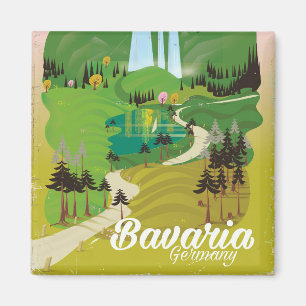 Bavaria Germany landscape travel print Magnet