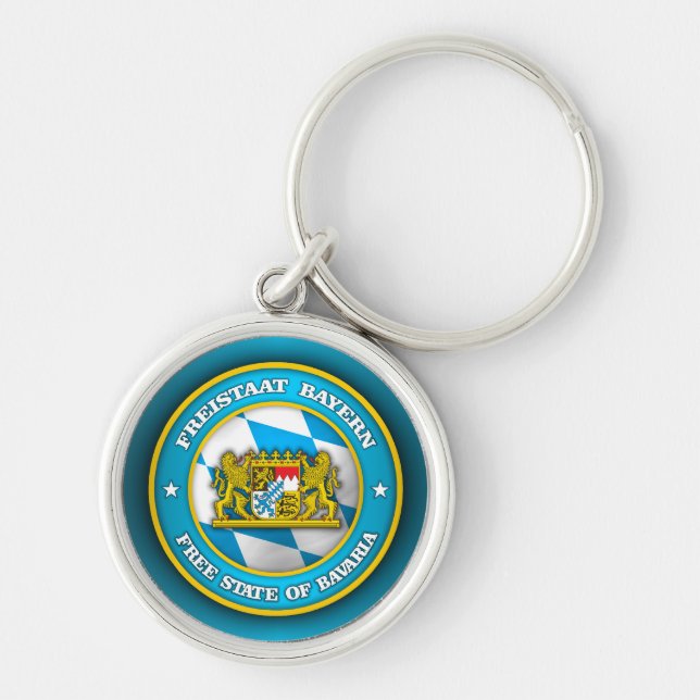 Bavaria Medallion Key Ring (Front)