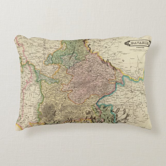 Bavaria proper decorative cushion (Front)