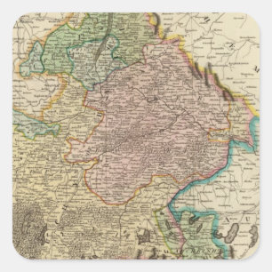 Bavaria proper square sticker