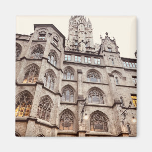 Bavaria Rathaus-Glockenspiel in Munich, Germany  Magnet
