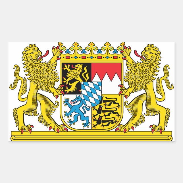 Bavaria Rectangular Sticker (Front)