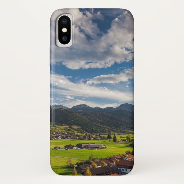 Bavarian Alpine Landscape Case-Mate iPhone Case (Back)