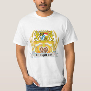 Bavarian Arms and Beer Oktoberfest T-Shirt
