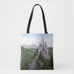 Bavarian Castle Neuschwanstein Tote Bag