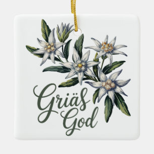 Bavarian Ceramic Ornament
